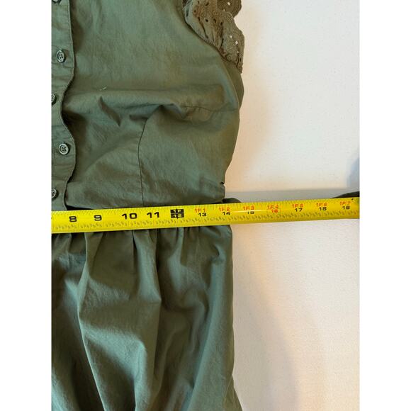 Who What Wear 100% Cotton Green Maxi Dress -‎ Size:XS - Picture 10 of 10